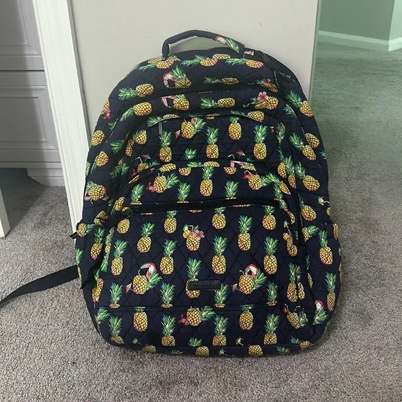 Vera Bradley | Bags | Pineapple Print Vera Bradley Backpack 